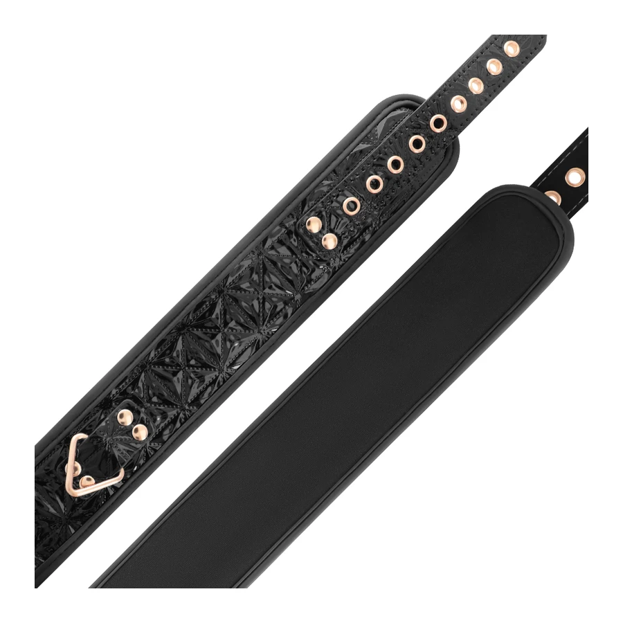 BEGME - BLACK EDITION PREMIUM COLLARE IN PELLE VEGANA